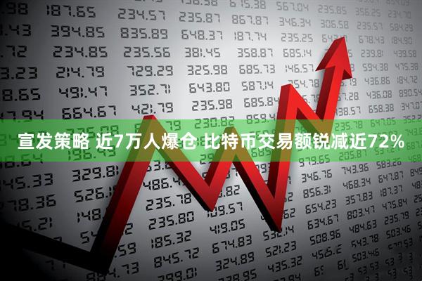 宣发策略 近7万人爆仓 比特币交易额锐减近72%
